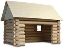 Stáj 33W30 dřevěná stavebnice
