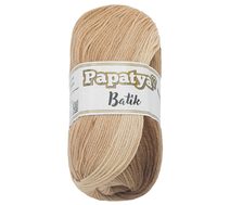 Příze PAPATYA BATIK Béžová,Hnědá 554-02 100g / 360 m
