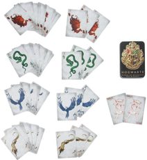 Hra karty hrací Harry Potter Bradavice v plechové krabičce dárkové balení