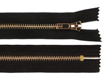 Kovový zip No 5 délka 16 cm (jeansový)