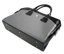PUNCE LC-01 šedá dámská kabelka pro notebook do 15.6 palce