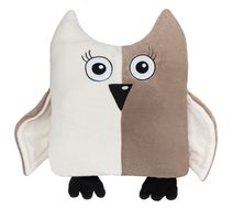 Tvarovaný polštářek Kávová,Bílá 50/191 45x30 cm