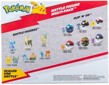 Pokémon akční figurky Battle Ready set 6ks plast v krabici