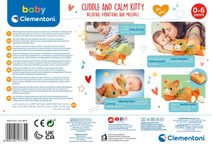 CLEMENTONI Baby chrastítko tučňák na baterie pro miminko Světlo Zvuk