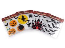 Gelové samolepky Halloween / čarodějnice