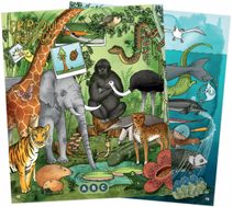 ALBI Kvído Roztančené fixy interaktivní sešit s aktivitami různé druhy