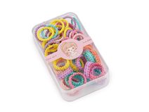 Gumičky do vlasů v boxu