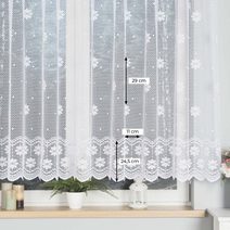 Kusová záclona Nola 120x300 cm