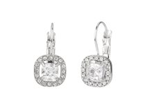 Náušnice z nerezové oceli s broušenými kamínky