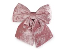 Vánoční mašle sametová 21x24 cm