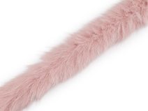 Všívací oděvní / dekorační kožešina kulatá šíře 5 cm METRÁŽ