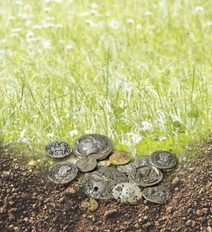 SIMBA Objevuj Detektor kovů dětský na baterie Světlo Zvuk