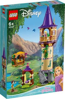 LEGO DISNEY PRINCESS Věž Lociky 43187 STAVEBNICE
