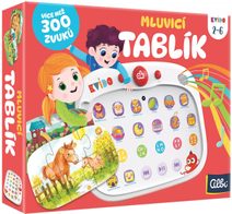 ALBI KVÍDO Mluvící tablík dotyková tabulka s kvízy na baterie Zvuk