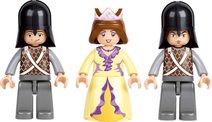 Stavebnice GIRLS Královský kočár set 137 dílků + figurka 3ks plast