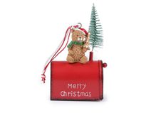 Vánoční kovová poštovní schránka k zavěšení