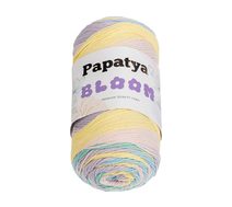 Příze PAPATYA BLOOM Žlutá,Modrá,Zelená 03 100g / 335 m