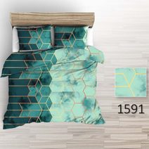 Povlečení hladká bavlna LUX - Angela 140x200+70x90 cm