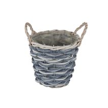 Obal šedý s plastem P2030/1 - dia 15 × 14 cm