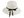 Dámský letní klobouk / slamák se sametovou mašlí a perlami (1 bílá přírodní)