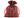 Dárkový vánoční pytlík 13,5x18 cm káro s lurexem (červená)