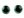 Bezpečnostní oči glitrové Ø25 mm 4ks (5 zelená)