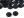 Knoflík s jemnou patinou velikost 24", 32", 36", 40 20 kusů (2 (24") černá)