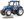 BRUDER 02184 Traktor New Holland T5.120 modrý model 1:16 plast