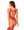 Ohnivé body N122 bodystocking - Obsessive