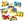 Hra Baby Pixel Junior mozaika velké kloboučky se stojánkem cestovní