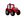 Nažehlovačka dopravní prostředky (11 červená traktor)