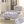 Francouzské bavlněné povlečení PROVENCE COLLECTION 240x200, 70x90cm MONTERA šedá