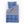Povlečení bavlněné - 140x200, 70x90 cm modrý půlkruh