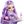 Rainbow High Sparkle & Shine Viola (purple, doplňky)