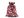 Dárkový pytlík s ornamenty 22x30 cm (3 červená tmavá stříbrná)