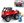 SLUBAN Town Auto červené závodní off-road 150 dílků + 1 figurka