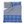 Povlečení bavlněné - 140x200, 70x90 cm modrý půlkruh