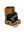 Kožený pánský černý opasek ve stylové krabičce