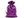 Dárkový pytlík rozměr 11x17 cm saténový (15 (34) fialová temná)