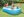 Bazén nafukovací rodinný 229x147cm oranžový na vodu 57181