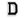 Nažehlovačka písmena (4 "D" černá)