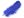 Pštrosí peří délka 60 cm (17 modrá kobaltová)