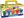 MAC TOYS Modelína veselá barevná sada 20 kelímků 1700g v krabici