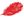 Pštrosí peří délka 60 cm (18 červená)
