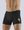 GINA pánské boxerky s kratší nohavičkou, kratší nohavička, šité, s potiskem 73092P (černá cibulová - 50/52)