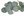 Umělá Girlanda jehličí 275 cm - zelenošedá