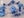 Náhrdelník na lanku s plackami LENA (2 modrá námořnická)