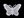 Nažehlovačka motýl s flitry (1 bílá)