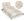 Bavlněné povlečení Béžová,Bílá 90/311