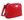 Červená měkká crossbody dámská kabelka se dvěma oddíly 5623-TS